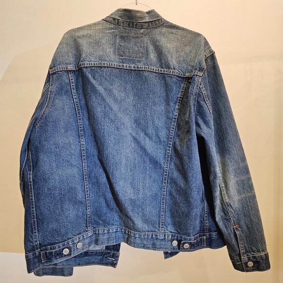 Levi's Denim Blue Jean Jacket - Picture 3 of 4